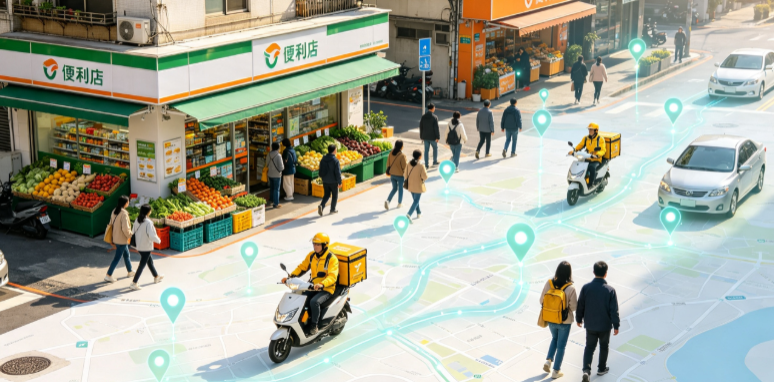 莱州市渗透衣食住行，GEO 地理空间技术重塑大众日常消费服务场景